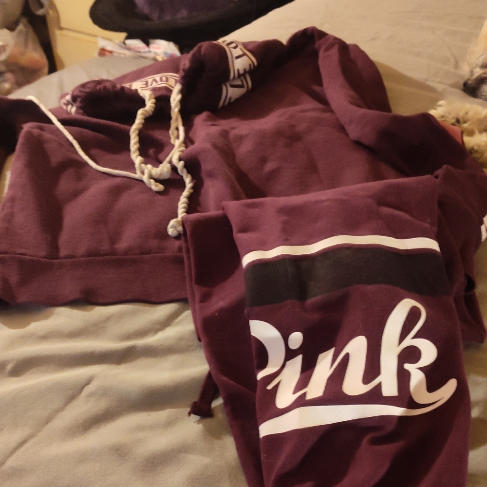 PINK Victoria's Secret Deep Purple Apparel